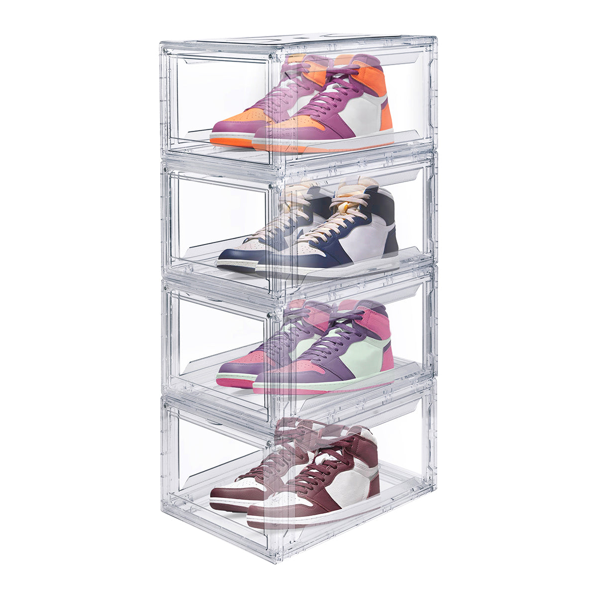 Sneakers Box  Premium Zapatera Alexa Set 4 piezas.